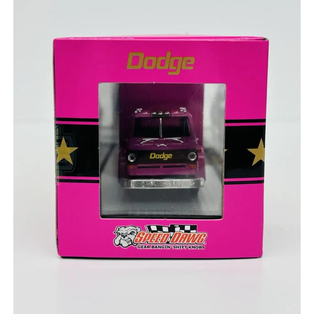 M2 Machines Speed Dawg '71 Dodge Challenger Funny Car w/ '66 COE Hauler Pink NIB